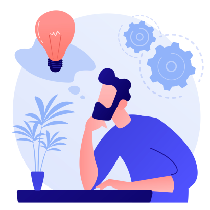 Illustration of developer collaboration